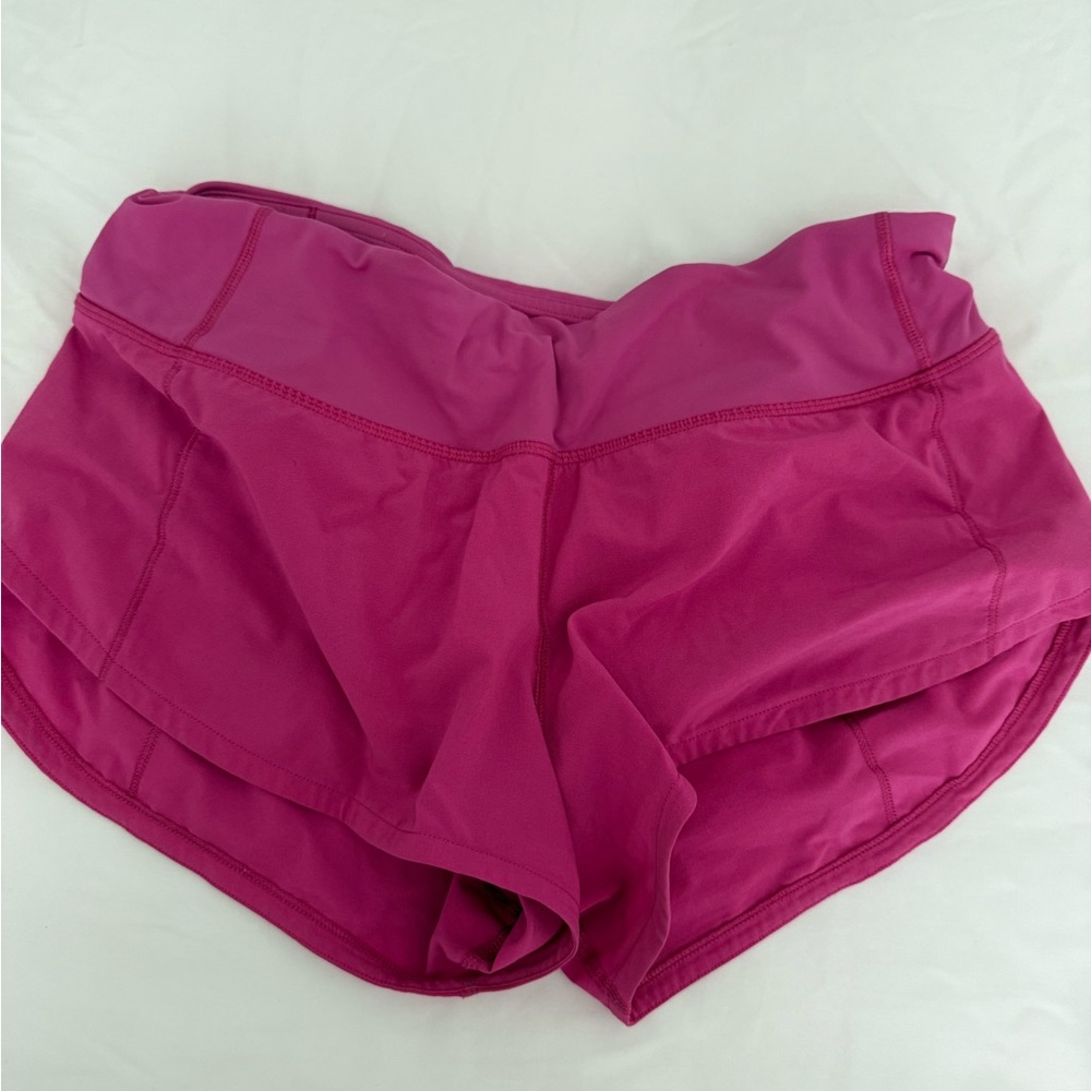 lululemon athletica Fuchsia Athletic Shorts